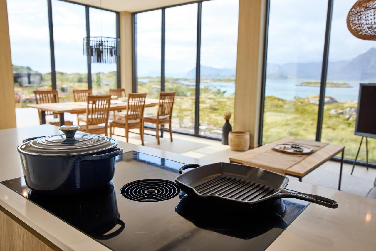 New! Lofoten Luxury Home Near Henningsvaer Lyngværet Extérieur photo